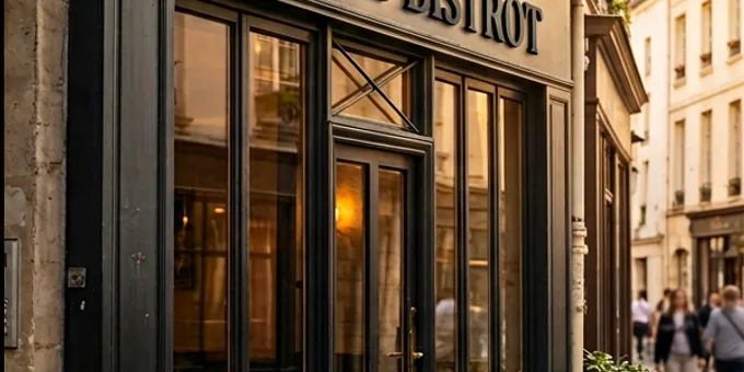 Après : Café — lettres en relief