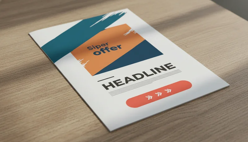 Commerce — flyer A5 promotionnel