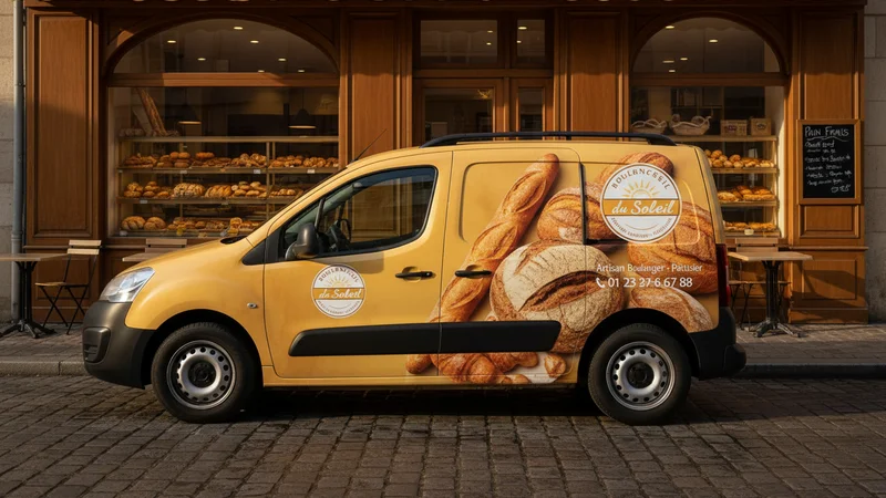 La boulangerie qui livre avec style