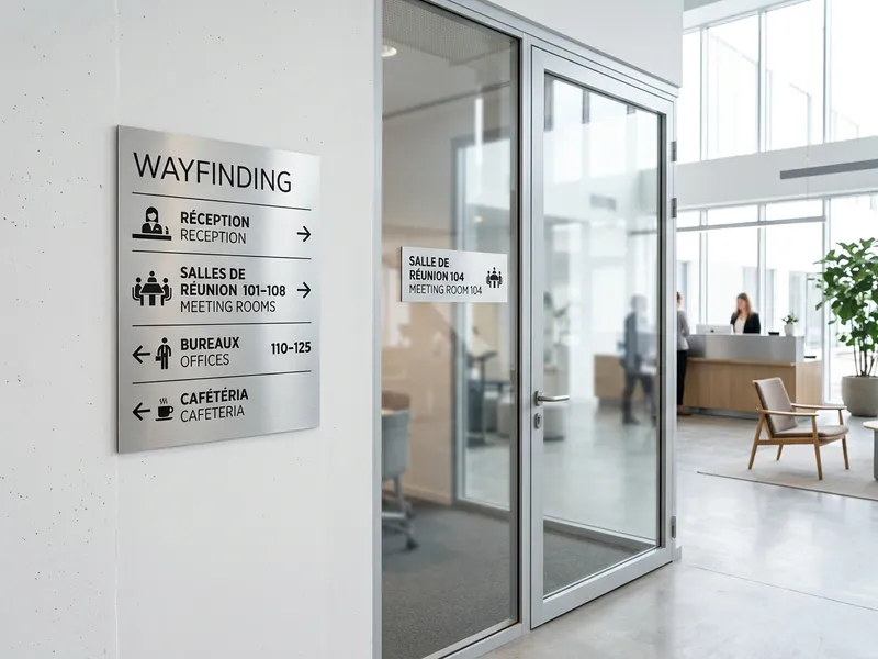 Signalétique intérieure
