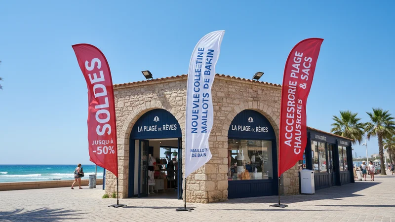Drapeau publicitaire